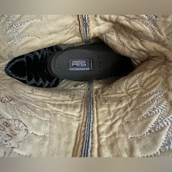 Nocona Black Lizard Leather Cowboy Boots Size 9.5D - Picture 8 of 12